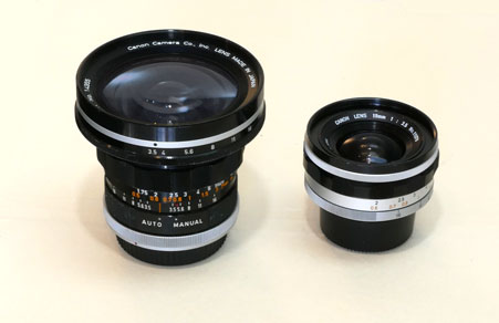 Canon 19mm f3.5 FL M39